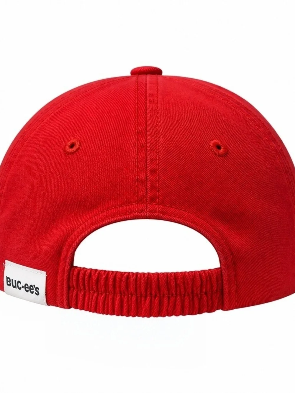 Youth Buc-ee's Red and White Baseball Cap